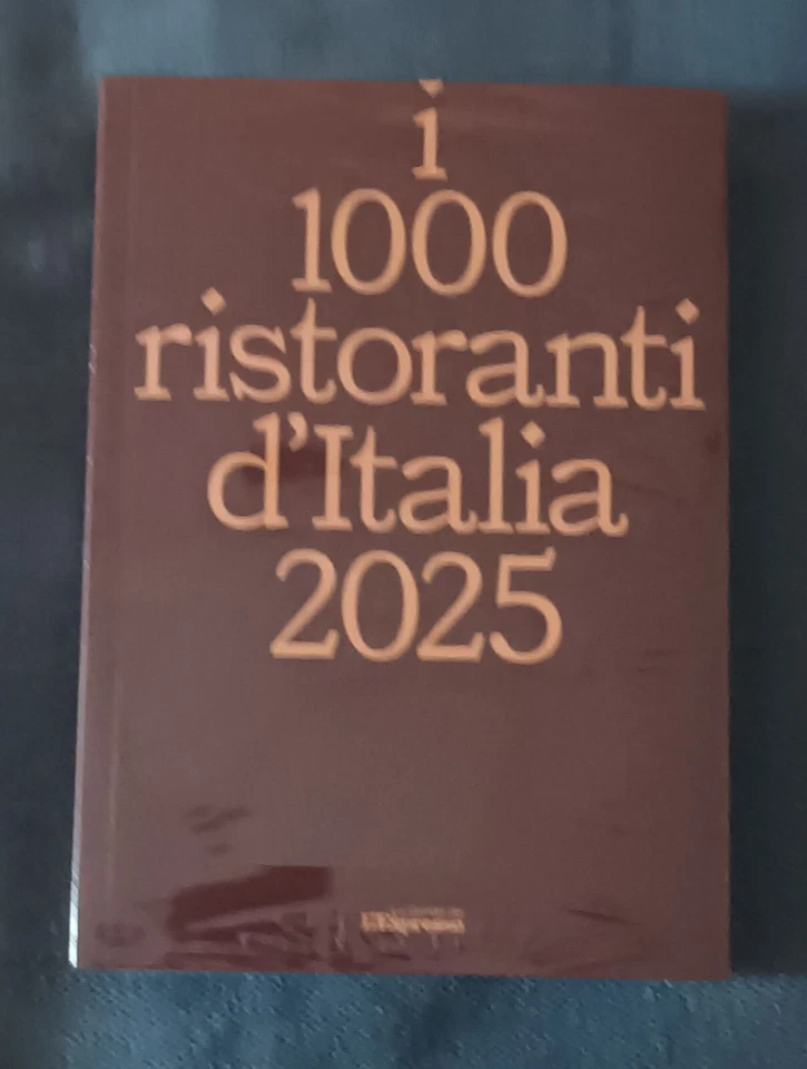 L'ESPRESSO GUIDE -  I 1000 RISTORANTI D'ITALIA 2025 -  L'ESPRESSO MEDIA  [X] - Immagine 1 di 1