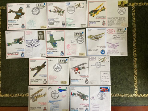 10 RAF Covers - Royal Air Force Stations, Bases, Establishments - SC Series (1) Cover