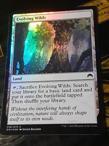 Evolving Wilds FOIL , Magic Origins , Light play , MTG, FREE SHIPPING - Picture 1 of 5