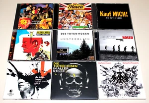 9 ALBUM CD SAMMLUNG DIE TOTEN HOSEN - DAMENWAHL KAUF OPIUM UNSTERBLICH BALLAST - Picture 1 of 2