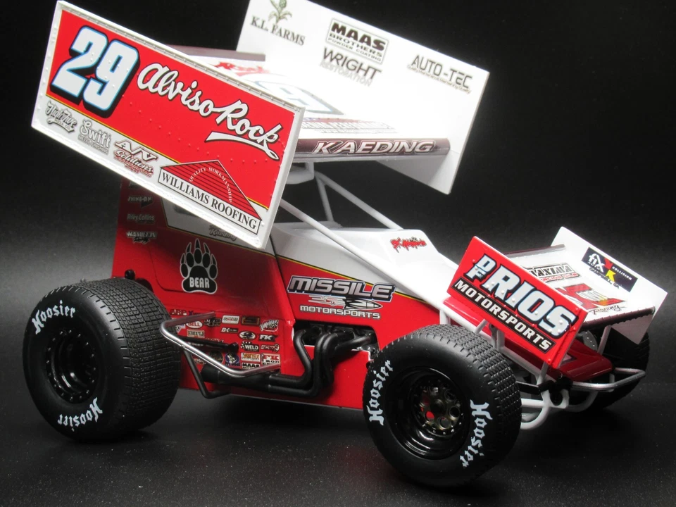 Winged Sprint Car #29 Kaeding Missile (2024) 1/18 Diecast By Acme A1824007