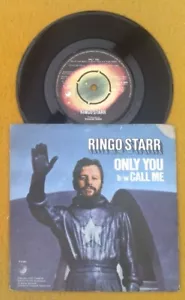 RINGO STARR " ONLY YOU " SUPERB VINYLED ORIG UK 7" RARE PIC SLEEVE - Picture 1 of 7