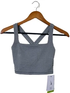 Nike Yoga Cropped Gingham Tank Size XS - Picture 1 of 7