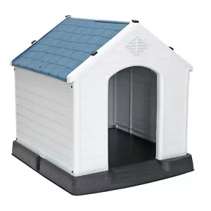 Refugio de mascotas grande duradero 32"" para casa de mascotas perro impermeable interior exterior mascota hogar - Imagen 1 de 12