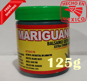 Mariguanol Balsamo/pomada/gel Extra Fuerte Con Eucalipto Original 125g Mentol 
