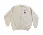 Longaberger Homestead Sweatshirt Cotton/Poly Tan Embroidered Bears Size XL