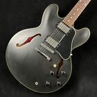 Gibson Es 335 Satin Trans Black Used Electric Guitar