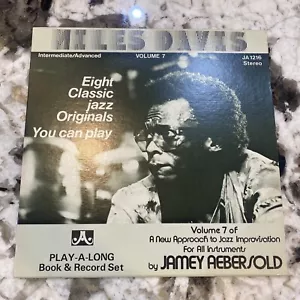 MILES DAVIS VOLUME 7 (Eight Classic Jazz Originals You Can Play) LP JA 1216 VG+ - Picture 1 of 7