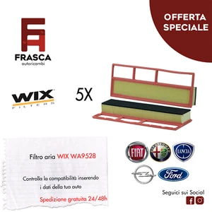 5 FILTRI ARIA WA9528 FIAT GRANDE PUNTO EVO DOBLÒ ALFA ROMEO MITO 1.3 MULTIJET - Imagen 1 de 1