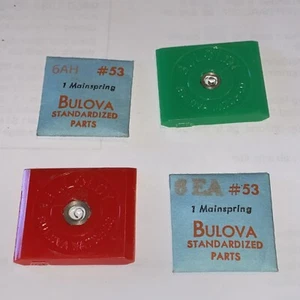 NOS Bulova molla principale #53 Cal. 6AE 6AF 6AH 6AHC 6AK 6BPA 6CF 6CMA 6EA - Foto 1 di 5