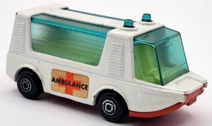 VINTAGE MATCHBOX LESNEY SUPERFAST #46 STRETCHA FETCHA AMBULANCE M90 1971 VINTAGE - Picture 1 of 5