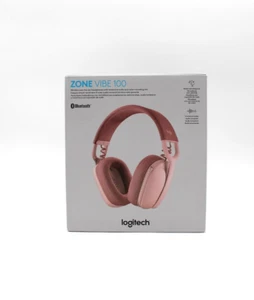 Logitech Zone Vibe 100 Lightweight Wireless Over Ear Headphones with Noise Ca... - Picture 1 of 6