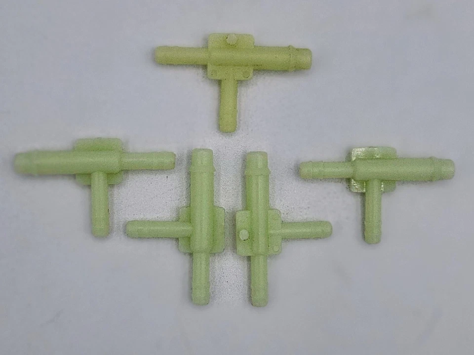 Washer Hose T Connector Tee 1964-1966 Ford Mustang 1966-67 Bronco Falcon (5Pc) - Image 1 of 1