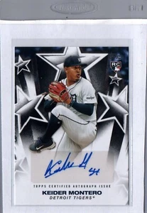 2025 Topps S1 Keider Montero RC Baseball Stars Autograph #BSA-KM - Picture 1 of 2