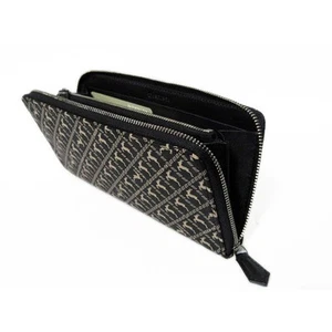 Men's Leather Long Wallet Zipper Type "INDEN 2111" F/S Japan Traditional Craft - Picture 1 of 18