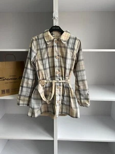 Vintage Barbour Nova Check 2 sided Women's Jacket - Picture 1 of 17