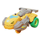 Car Toy Drop Resistant Fine Workmanship Deformed Dinosaur Car Toy Novelty Yellow