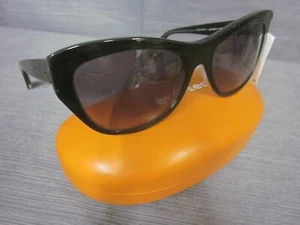Max Mara MM Susan USQEQ 56-17 135 Sunglasses Black - $350 MSRP NEW - Picture 1 of 10