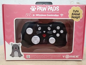 Tomee Paw Pads Kitty Themed Nintendo Switch Windows PC Kids Wireless Controller - Picture 1 of 16