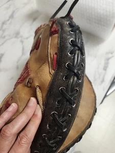 Rawlings MJDE Catchers Mitt Glove Ted Simmons Deep Well Hinged Pad Pro Series - Bild 1 von 16