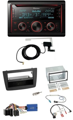 Pioneer 2DIN Lenkrad DAB USB CD Bluetooth Autoradio für Alfa Romeo Mito ISO 955 - Bild 1 von 4