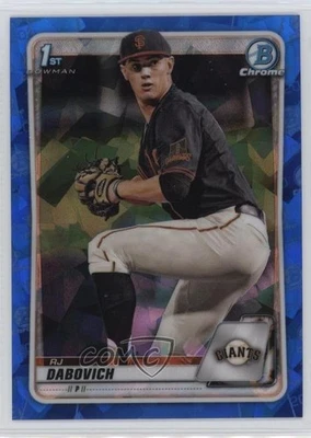 2020 Bowman Chrome Draft Sapphire Edition RJ Dabovich #BD-148 - Image 1 of 2