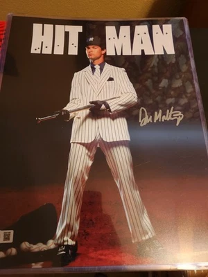 Foto firmada por Don Mattingly de 11x14 Hit Man Foto 1 de 4