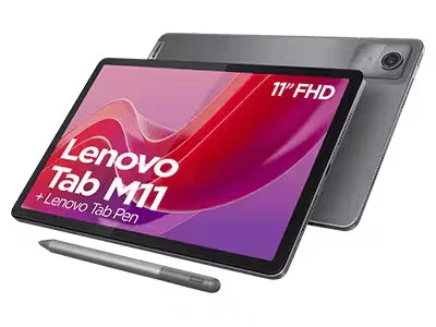 Lenovo Tab M11 TB330XU 4/128GB LTE luna grey ZADB0034SE Android 14 Tab + Pen - Bild 1 von 4