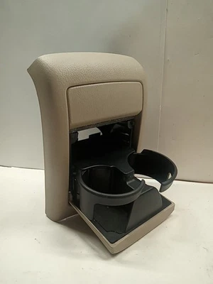 2005 - 2009 Subaru Legacy Outback Rear Console Cup Holder Tan Beige Ivory OEM - Изображение 1 из 4
