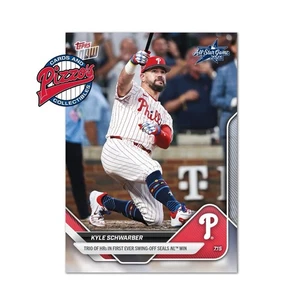 Kyle Schwarber 3 HRs In 1st Swing Off ASG 2025 MLB Topps NOW Card 433 In Hand - Picture 1 of 1