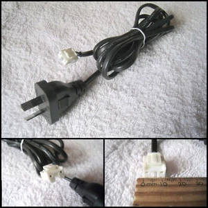 2 Prong Pin Audio Visual Equipment Power Cable Lead Plug (1.2m) - Picture 1 of 1