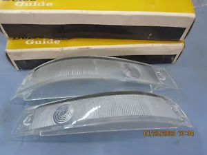 NOS 1960 Oldsmobile 88 98 Super Dynamic Parking Light Lamp Lens Set 5951109 1110 - Picture 1 of 7