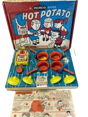 Vintage REMCO Hot Potato Game # 816 “Who’s Got The Potato?” 100% Complete EUC - Image 1 of 4