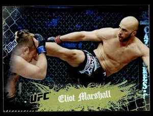 2010 Topps UFC Main Event #105 Eliot Marshall Refractor - Picture 1 of 2