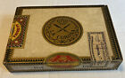Boîte à cigares La Corona Alvarez Lopez Y CA 1958 timbre fiscal couronnes