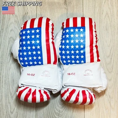 LAST PUNCH USA 2 Pairs 16 OZ Boxing Practice Trainning Gloves Sparring Faux Leather