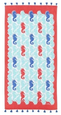 NWT Lilly Pulitzer for Pottery Barn Beach Pool Towel in Hold Your Horses 32x64” - Image 1 of 3