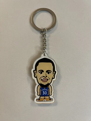 Stephen Curry Golden State Warriors Jersey Acrylic Keychain NBA Basketball Cover
