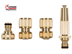 Pipe Fitting Set, Brass, Anti-Rust for Pipe 13mm (1/2") - Picture 1 of 1