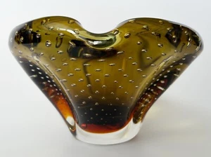 Hana Machovska BERANEK Studio Art Glas Kristall Vase mundgeblasen Tschechien Böhmen - Bild 1 von 13