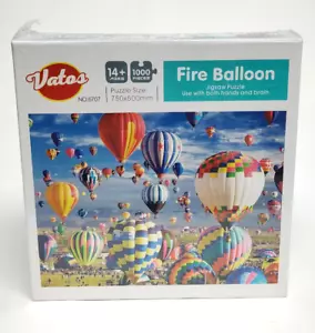 FEUERBALLON Vatos 1000-teiliges Puzzle Heißluftballons NEU versiegelt - Bild 1 von 6