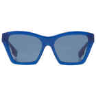 Burberry Arden Ciemnoniebieskie Cat Eye Damskie okulary przeciwsłoneczne BE4391 406480 54