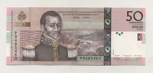 Haiti 50 Gourdes 2004 - 2010 Pick 274.c UNC Uncirculated Banknote - Picture 1 of 2