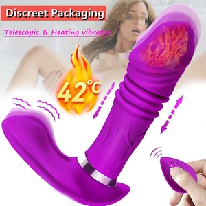7Mode Heating Thrusting Vibrating Panties Remote Control Underwear Women Panties - Picture 1 of 11