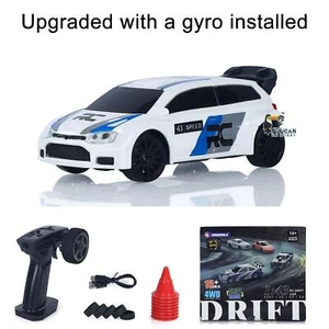Mini 2.4G RC Drift Car 1/43 4*4 RTR Racing Vehicle Car Model w/ Radio Gyroscope - Picture 1 of 12