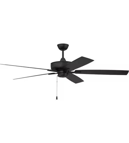 Flat Black 60"Ceiling Fan from the Outdoor Super Pro 60 Collection - Image 1 of 1