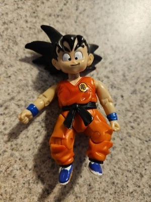 Figura de acción Dragon Ball Z Kid Goku 2003 Jakks Pacific DBZ Foto 1 de 4