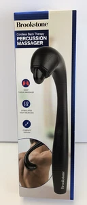Brookstone Handheld Body Percussion Massager Deep Tissue New In Box - Picture 1 of 4