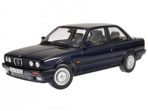 BMW e30 325i 2-Türer 1988 blau metallic Diecast Modellauto 183201 Norev 1:18 - Bild 1 von 7