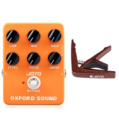 JOYO Overdrive Distortion Amp Simulator Guitar Pedal Oxford Sound Guitar Capo - image 1 of 4